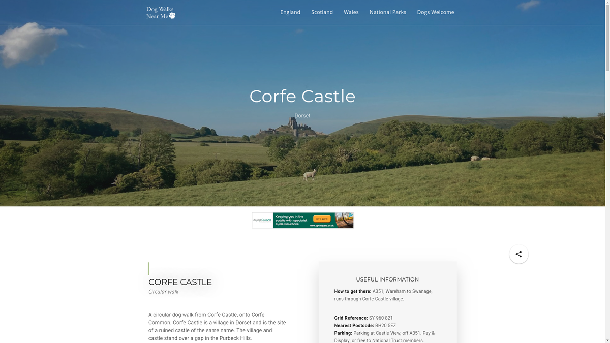 DogWalksNearMe's tweet photo. A circular dog walk from Corfe Castle, onto Corfe Common. #CorfeCastle is a village in Dorset and is the site of a ruined castle of the same name. 🏰

Link: https://t.co/uefAaYRoSB

#DogWalksNearMe #Dorest @VisitDorset @DogFrendlySocia @Dogs_Welcome_UK https://t.co/a8uFvVFlNA