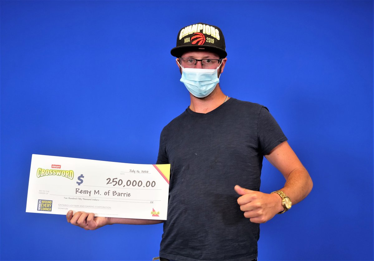 Barrie man beats odds in life and lottery bit.ly/3hn6e9b
