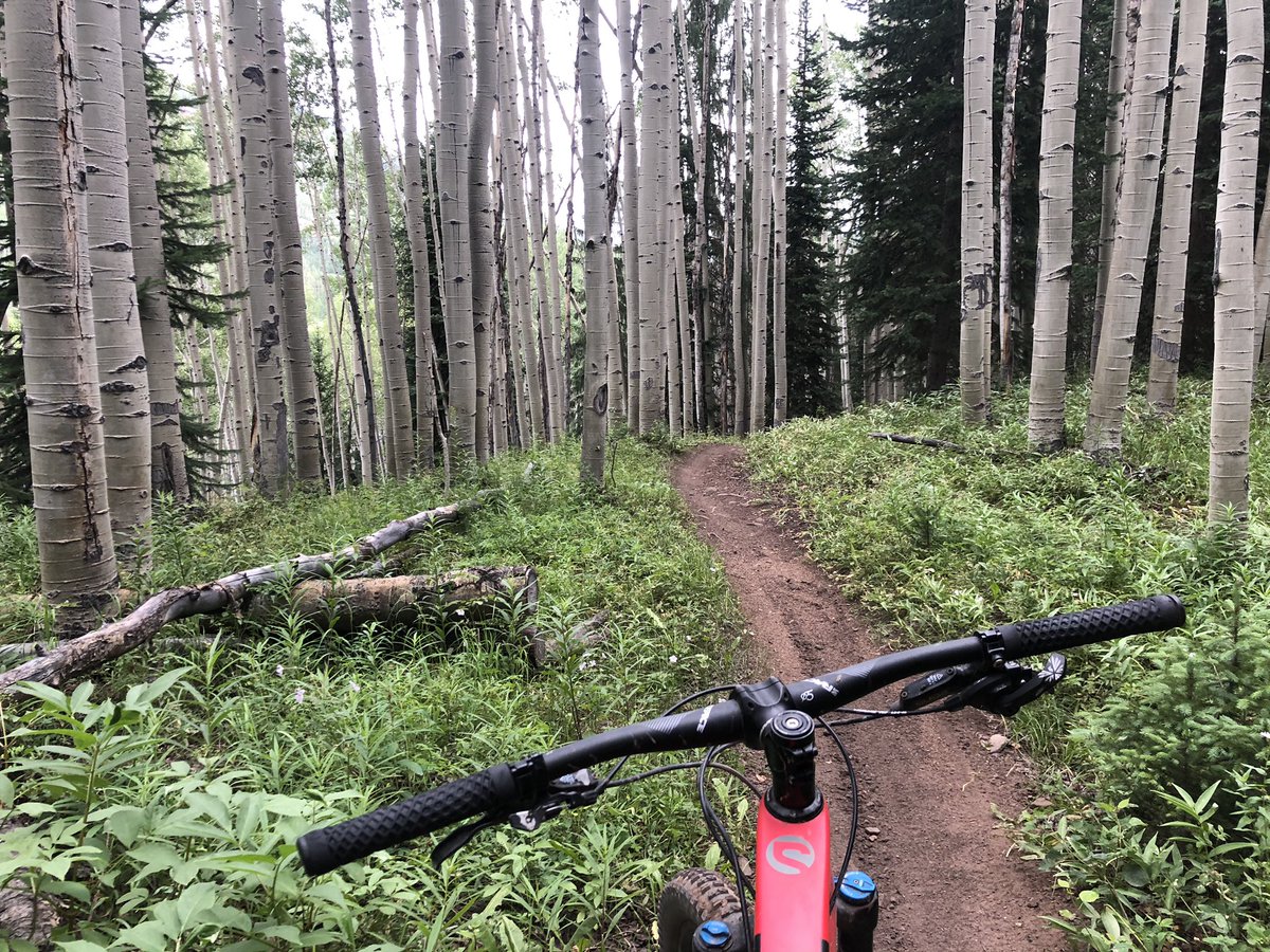 DaveKoehnPxP's tweet photo. Touring the Rockies on two wheels. #NeverGetsOld 🚵‍♀️ https://t.co/PmeR8ZxKx6