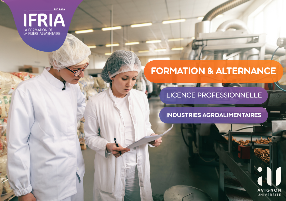 [FORMATION]

🔎Si l'agroalimentaire te passionne et que tu as obtenu un BAC+2, cette formation est faite pour toi !
⬇️Pour plus d'info, GO ⬇️
buff.ly/3clTrkp

#ifriasudpaca #agroalimentaire #alternance #LPIAA