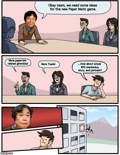 Willtendo64's tweet photo. I felt it was necessary to bring back this old post.
#PaperMario
#NotMyPaperMario #MakePaperMarioGreatAgain https://t.co/QckJ5tUKzI