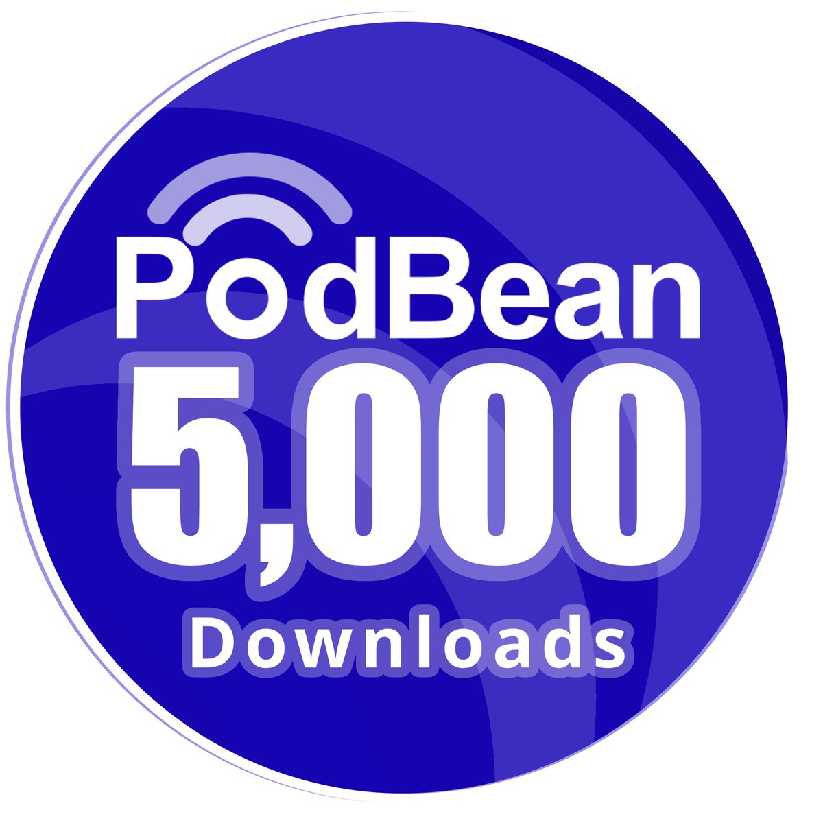The VM just received this wonderful news...You’re out there and listening

Hi there Vocal Majority!
On behalf of the entire Podbean Team, we want to congratulate you on reaching 5,000 downloads of your podcast!