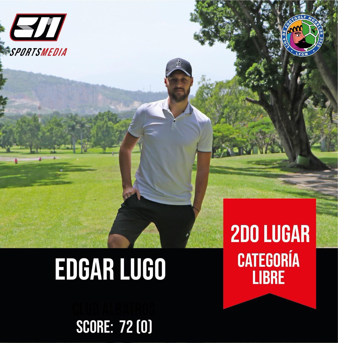 FootGolfMorelos's tweet photo. Después de 5 meses de inactividad, regresamos con todo!, 50 jugadores se dieron cita en el espectacular campo del Club de Golf Hacienda San Gaspar el pasado sábado. Así los resultados en la Categoría Libre:
#FootGolf #LFGM #TechMagui #SportsMedia #SIMASeguridadPrivada #Impulmax https://t.co/aP946TOJXH