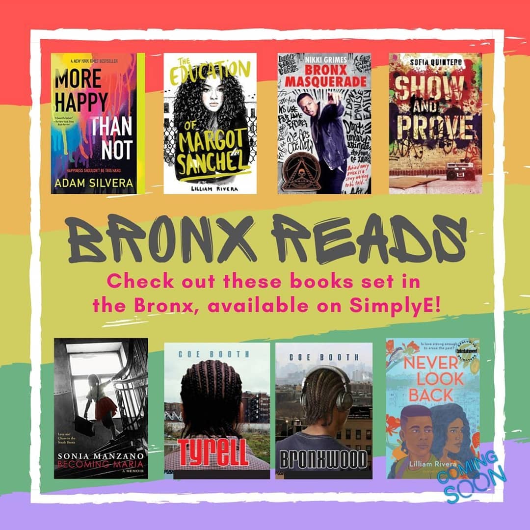 melrose_library's tweet photo. Checkout  The Bronx Anti-Prom's tour of the world!  These books will transport different places around the world and you can find all these books on #simplye
⁠⠀
For more information on the Bronx Anti-Prom tour of the world go to @nyplteens 
⁠⠀
#bronxantiprom #antiprom https://t.co/u3t1i7TaZh