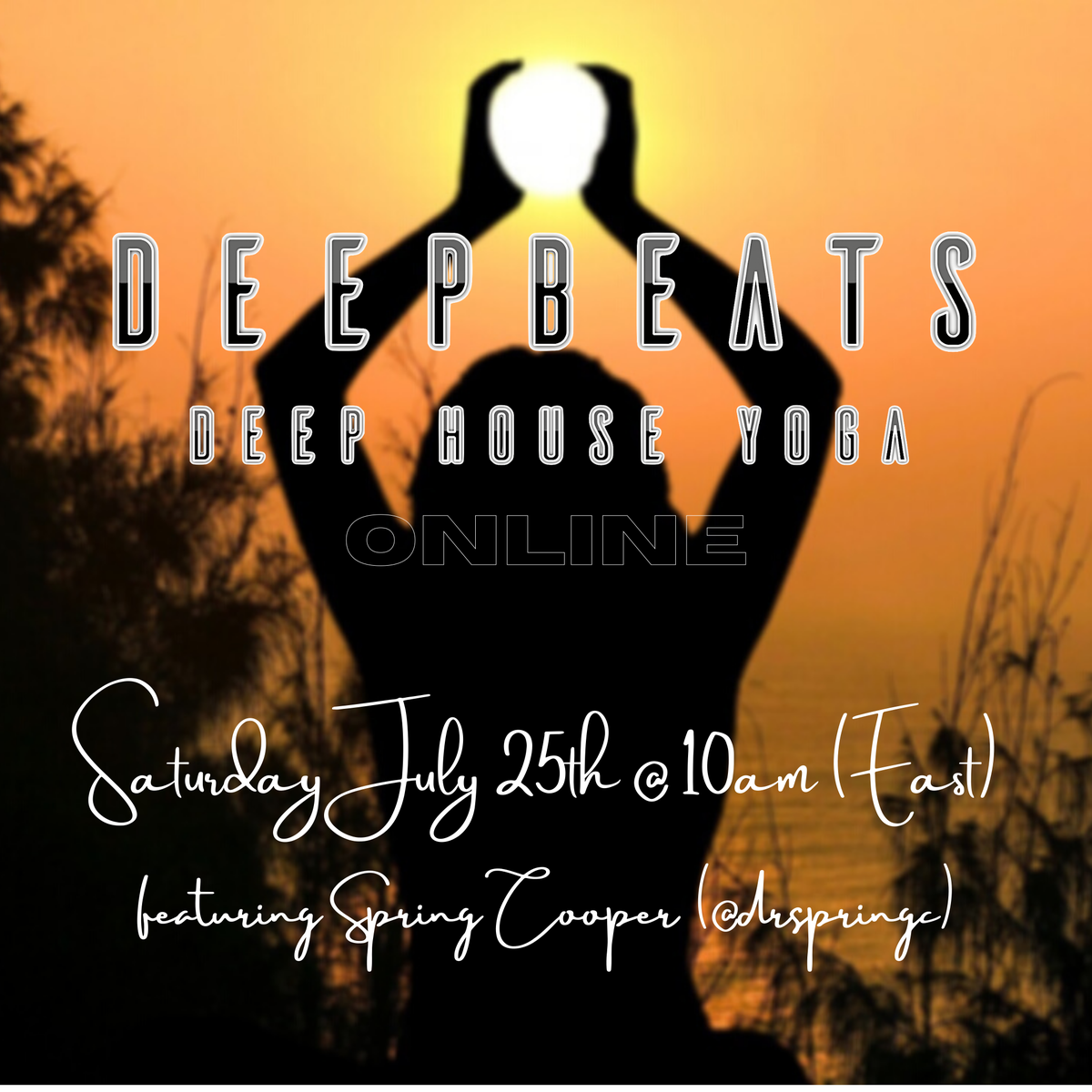 deepbeatsyoga's tweet photo. https://t.co/1oByuGXUOL How awesome was last Saturday's class..? Wasn't that a treat...? Last Saturday, Spring Cooper took us through an incredible hour, live from an outdoor location that really set the mood &amp; inspired us - so lovely, we had to have her back this weekend! https://t.co/lvebQPgImw
