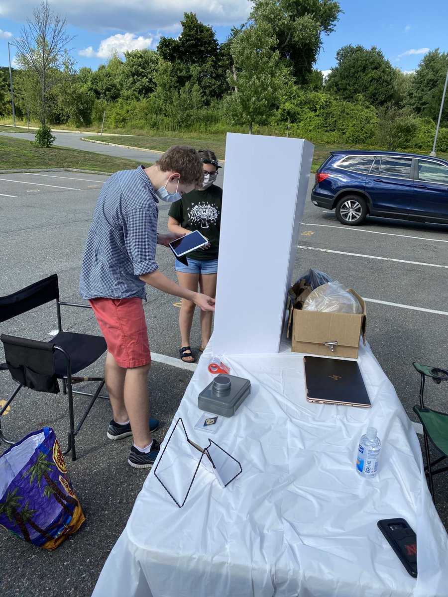BrianSheehy's tweet image. Special group of students who are willing on a 90 degree summer day to show up at the school parking lot to 3D scan objects #historyclub #objectbasedlearning