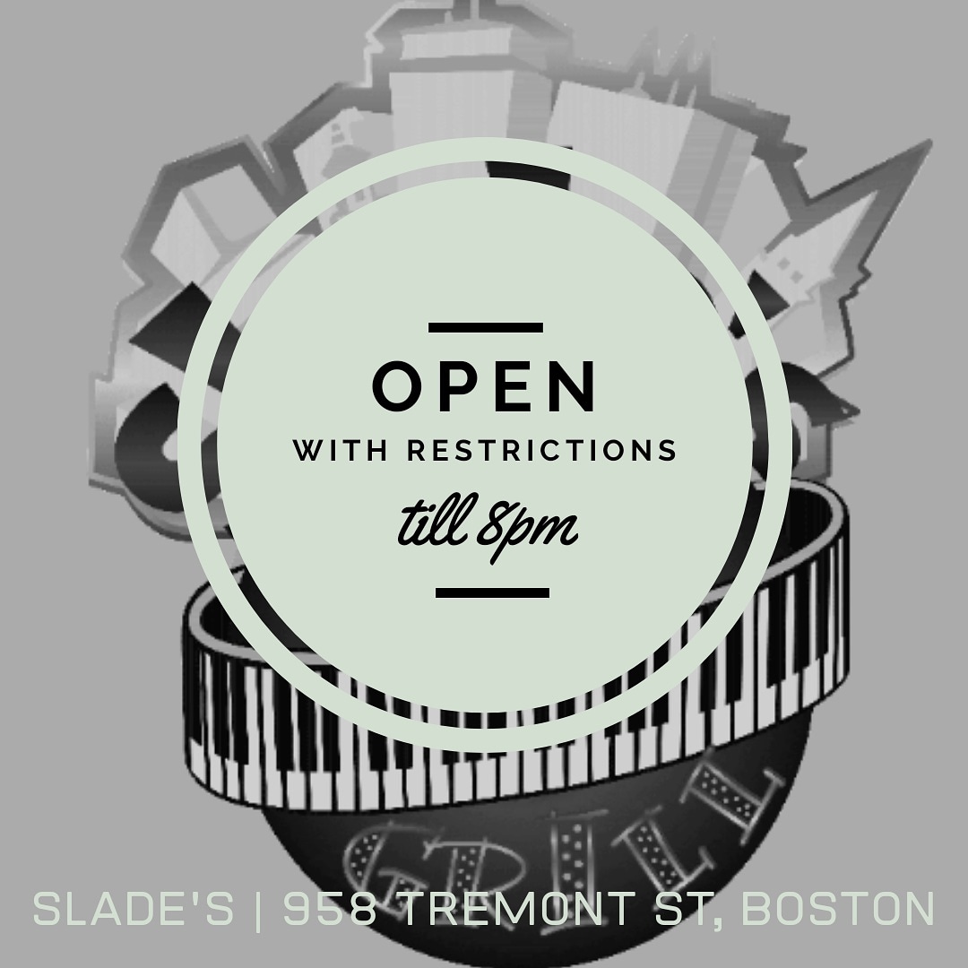 Slades_Boston's tweet photo. 🔥OVEN-ROASTED WINGS🔥
--- Tue &amp; Fri ONLY --- 
〰️
TAKEOUT ▪︎ CURBSIDE
Or order delivery via UberEats or GrubHub!
In/Outdoor Dining also available!
WALK-INs &amp; Reservations WELCOMED
〰️
DOWNLOAD the Toast Tab app; search Slade's! Order via the app!
〰️
🕛OPEN 12PM-8PM🕗
〰️
#Slades https://t.co/dcMbCFky1z
