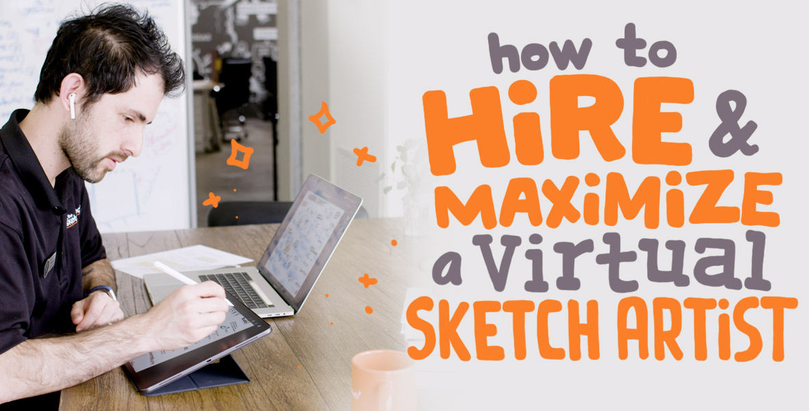 We've been talking a lot about our virtual Remote Notes service and our fantastic team of live artists - but how do you hire one? And what's the best way to maximize these services? Head to thesketcheffect.com/blog to find out! ✍️📖💯#virtualevents #graphicrecording