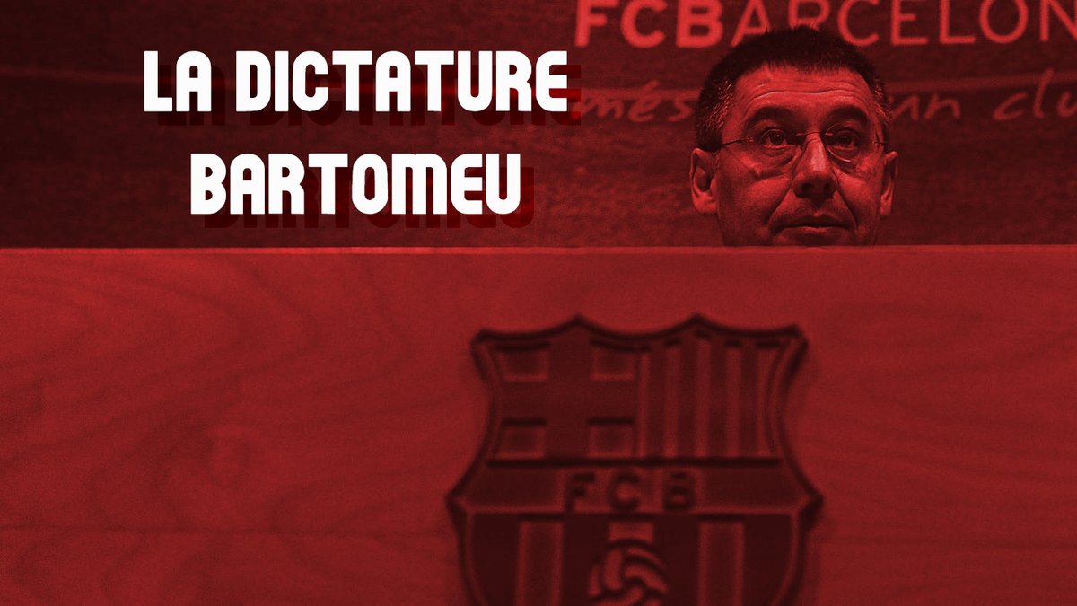 [THREAD]La dictature Bartomeu(Ce thread n'est que la reprise d'une ancienne vidéo, qui n'est pas très quali car elle fait partie de mes premières, je vous la propose donc en thread)