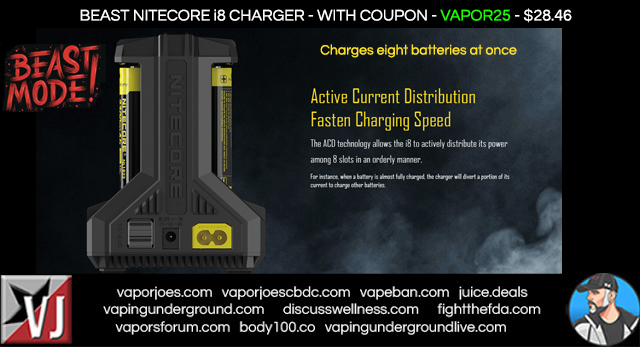 vaporjoes's tweet photo. ๐ฝ VAPORJOES DEALS ALERT! 7.21.2020 - https://t.co/kbm4jTRpDm
#vaporjoes #vapingunderground #vapedeal #vapeban #vaper https://t.co/Xes0FqLE05