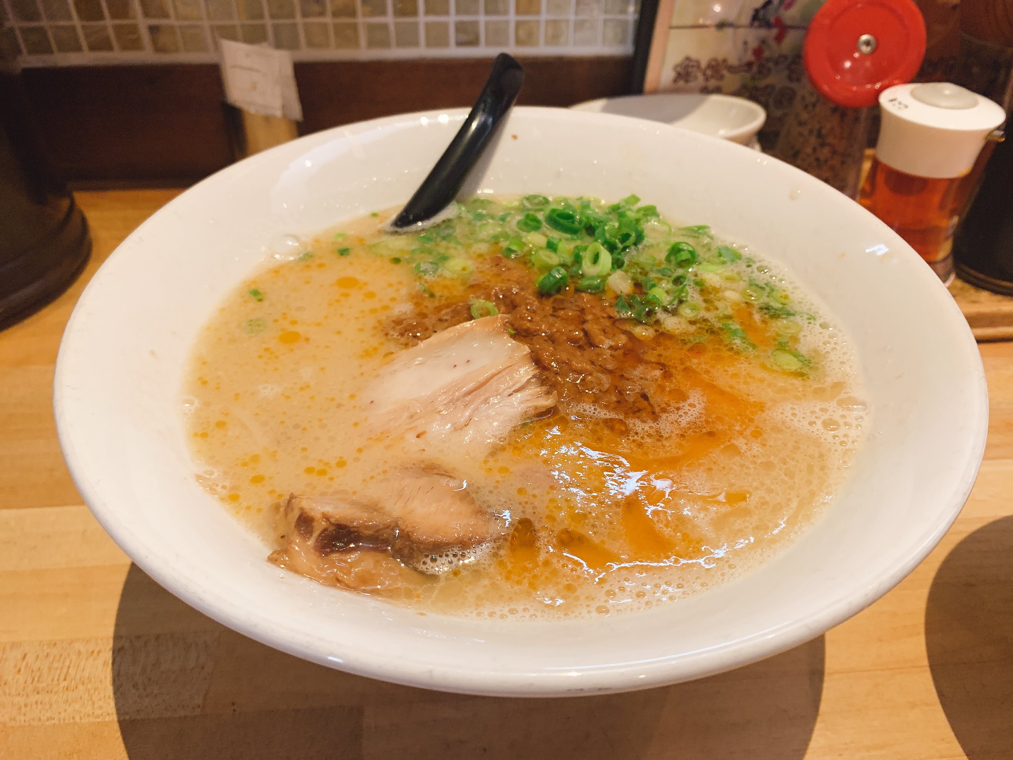 Taka 三河ラーメン 日本晴れ 岡崎市 三河式豚骨味噌 赤 T Co Gmha12nauf Twitter