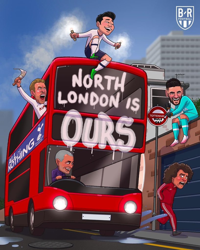 TheSpursExpress's tweet photo. Tottenham Hotspur finish above Arsenal for the fourth consecutive season. 

Normal service resumed. 💙💙 https://t.co/OlPKKMhxPv