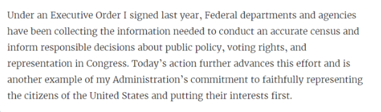 SURPRISE!Trump wrote that Executive Order about all federal departments & agencies checking their records & SHARING the records with each other to determine who is a citizen and who is not.