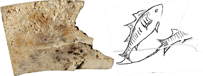 Among hundreds of pottery shards, archaeologists have also found several pieces of ivory with engraved astrological signs, which once formed part of an astrologer's horoscope board...Most likely the oldest so far found horoscope in the world...