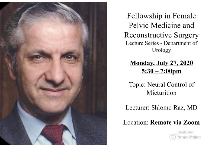 UCLA FPMRS (@uclafpmrs) on Twitter photo Next <a href="/UclaUrology/">UCLA Urology</a> #FPMRS series, <a href="/ShlomoRaz/">Shlomo Raz</a> 🙌🏼 will be teaching us 🧠 control of micturition next Monday. Please email UrologyMedEd@mednet.ucla.edu from your institutional account to get log in access. <a href="/FPMRS/">AUGS</a> <a href="/sufuorg/">SUFU</a> <a href="/UroResidency/">UroResidency</a> <a href="/Uro_Stream/">UroStream</a> <a href="/Uro_Res/">The Urology Applicant ⚕</a> <a href="/docmeetings/">@DocMeetings - Urology</a> #urosome Next <a href="/UclaUrology/">UCLA Urology</a> #FPMRS series, <a href="/ShlomoRaz/">Shlomo Raz</a> 🙌🏼 will be teaching us 🧠 control of micturition next Monday. Please email UrologyMedEd@mednet.ucla.edu from your institutional account to get log in access. <a href="/FPMRS/">AUGS</a> <a href="/sufuorg/">SUFU</a> <a href="/UroResidency/">UroResidency</a> <a href="/Uro_Stream/">UroStream</a> <a href="/Uro_Res/">The Urology Applicant ⚕</a> <a href="/docmeetings/">@DocMeetings - Urology</a> #urosome
