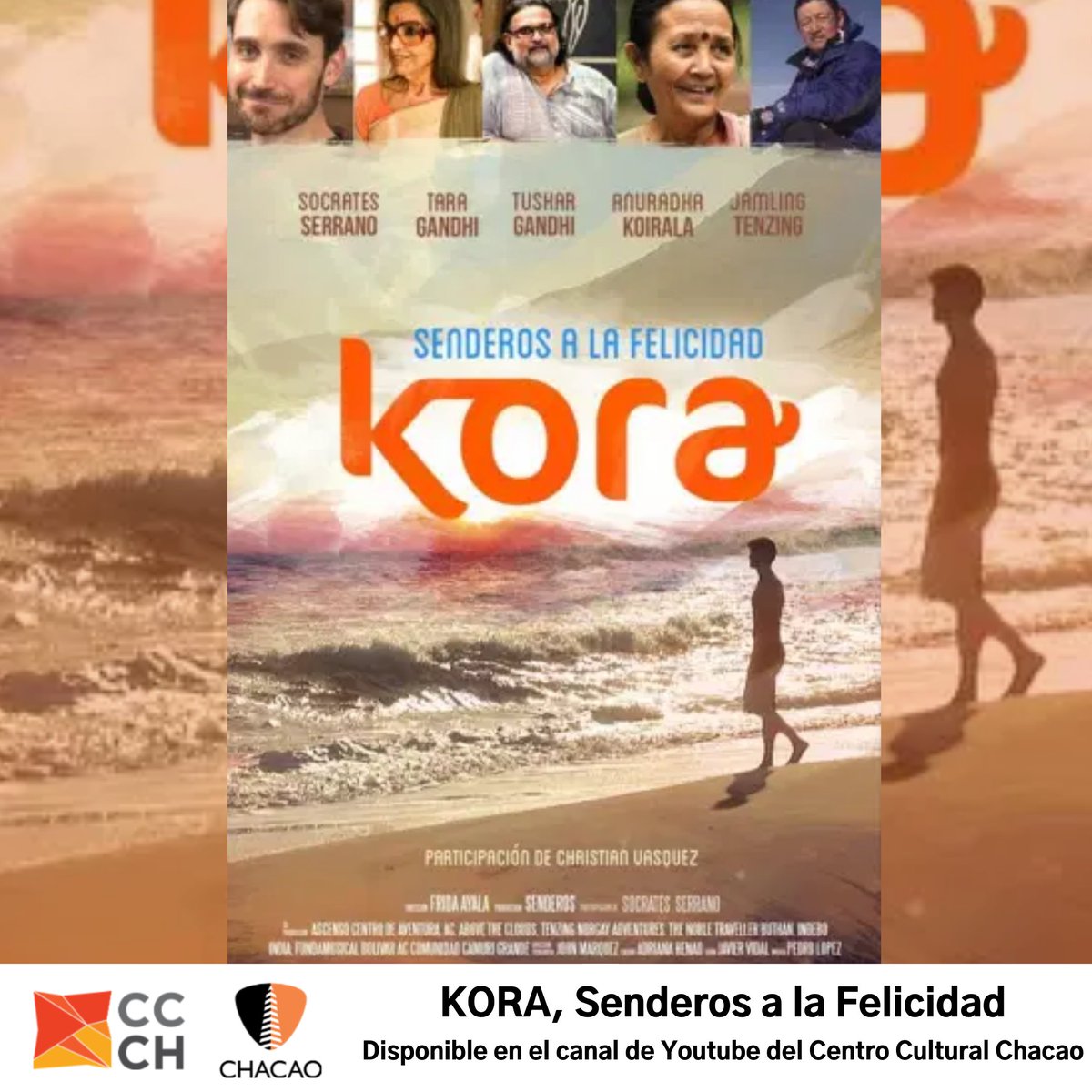 CculturalChacao's tweet photo. 📽️De la mano de @ascensoac y @Senderosve traemos para ustedes: KORA, Senderos a la Felicidad. 

🕯️Un #documental para llenarnos de #esperanza en estos momentos. Disponible en nuestro canal de #Youtube: https://t.co/7SVSZg3zd2 https://t.co/RaYXiJyLt4