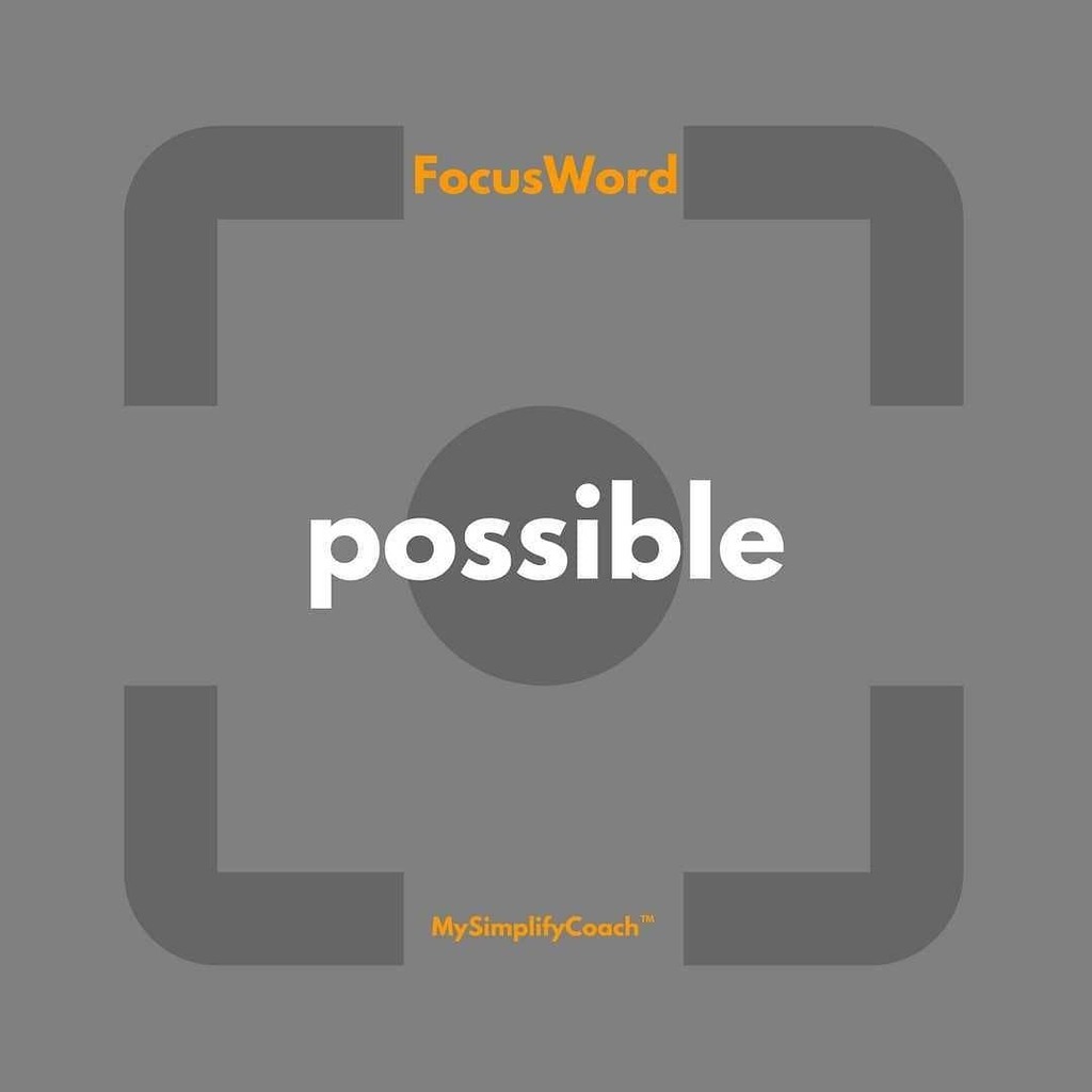 MySimplifyCoach's tweet image. Focus on whatever you do or think with this positive Word in mind and experience how this can change your day --- possible ---
#mysimplifycoach #mysimplifyword #possible instagr.am/p/CC6u1NKpkZV/