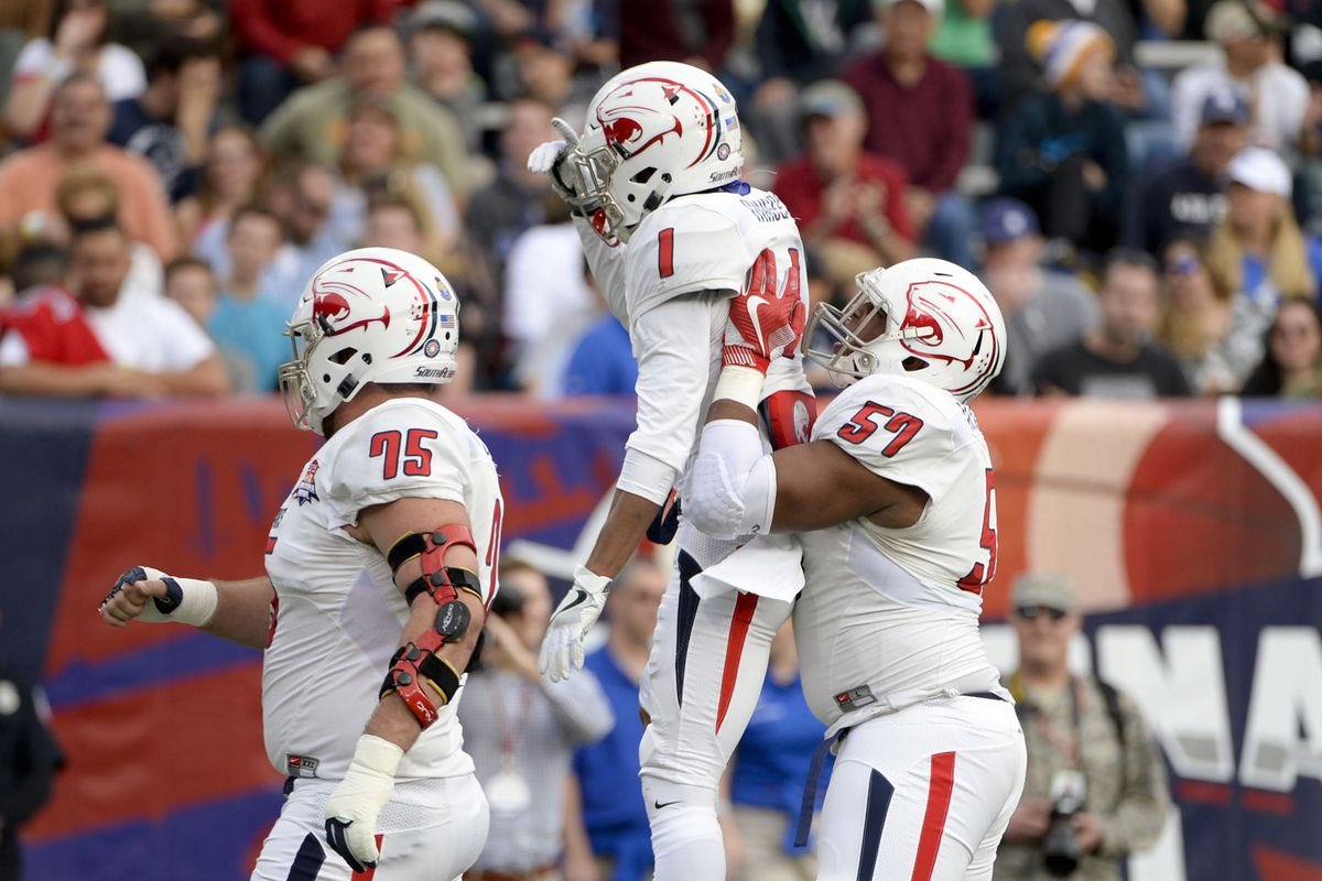 MotionWilliams7's tweet photo. Blessed to “EARN” an offer from University of South Alabama ❤️💙 https://t.co/ovEcHxkbuo