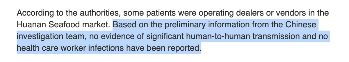 This same simple Risk Management could have saved thousands of lives had WHO taken the risk of human-to-human infection seriously on Jan 5 and then 23 rather than playing it down./pre4 https://www.who.int/csr/don/05-january-2020-pneumonia-of-unkown-cause-china/en/ https://www.who.int/dg/speeches/detail/who-director-general-s-statement-on-the-advice-of-the-ihr-emergency-committee-on-novel-coronavirus