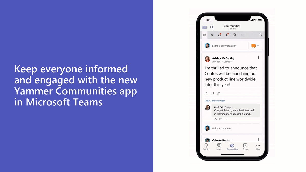 Microsoft Teams tweet media