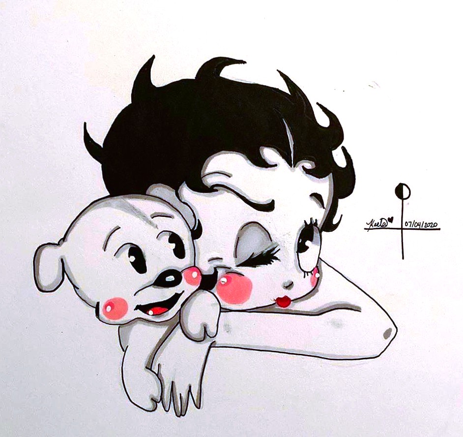 bettyboopnews's tweet photo. 🐾It's isn't a TWOsday without your best friend! 🐶💕Tag your best friend below to send out some #BoopLove today!

💋Thank you, Kaela, for sharing this #fanart!
https://t.co/mRuUQD3bil

#BettyBoop #BoopArt #BettyBoopart #draw #illustrate #sketch #BoopLove https://t.co/QD8FAqg4vB