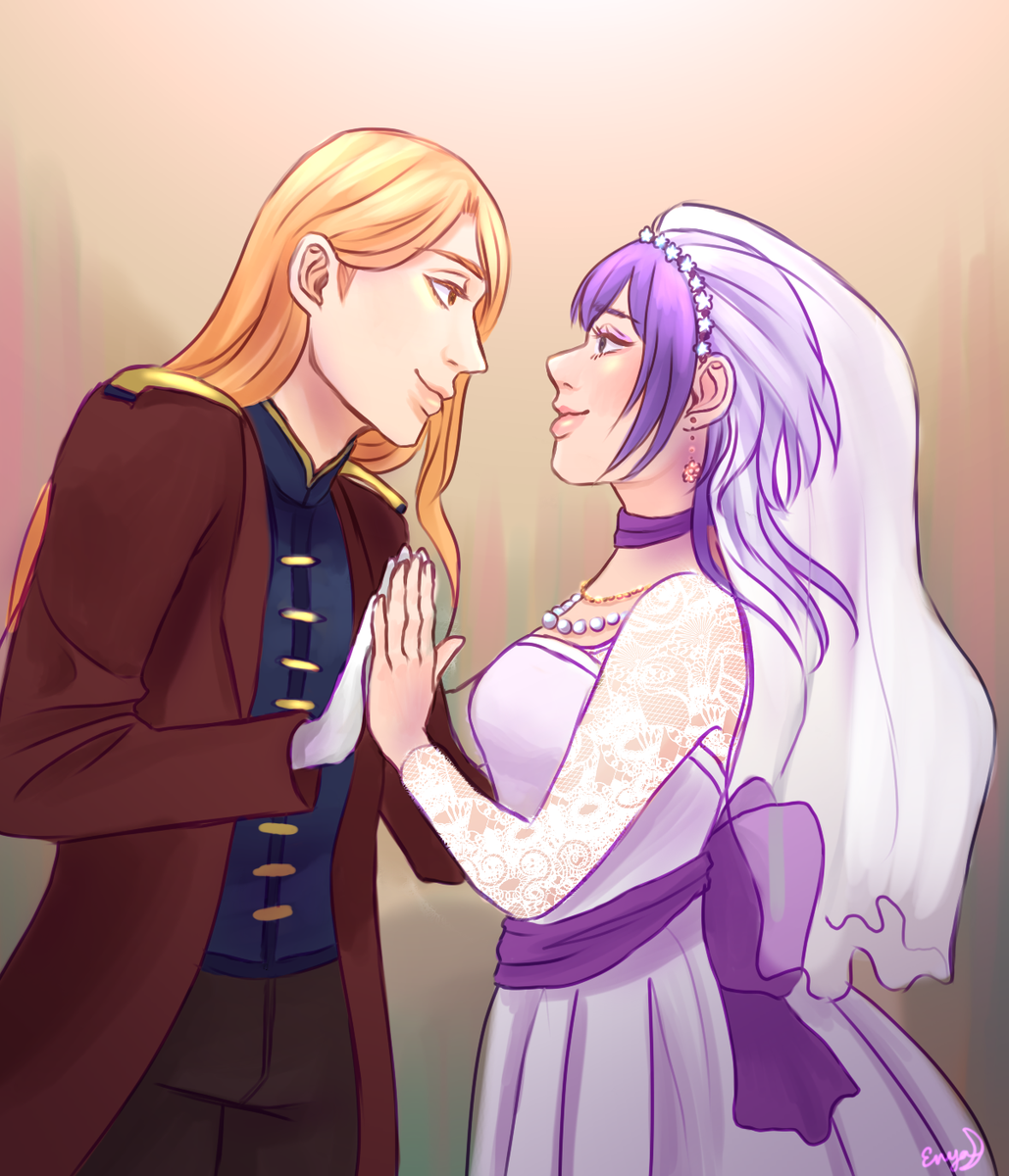 CrystalAngelArt's tweet photo. #fernadetta wedding drawing for @muffindaydream 's birthday!!
#FE3H https://t.co/NDnjNAjZHw