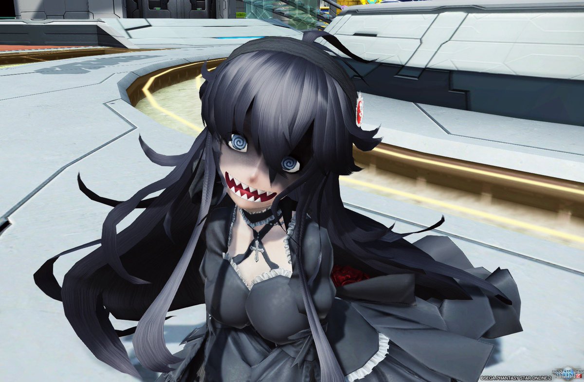 顔だけオカルトマニア(これっていう服なかった(´・ω・)) #西住さんの