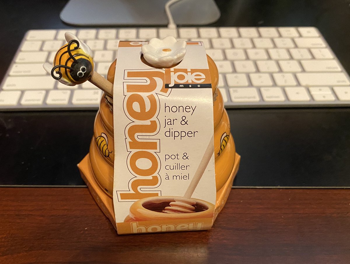 Wilson1Sheila's tweet image. It’s the simple things that bring the greatest joy! After a long day of work on the computer I found this little gem 🍯 that had been sent by my brother. Now when I’m unwinding with my tea tonight, I can be official 😉 #weliketea #teacrew