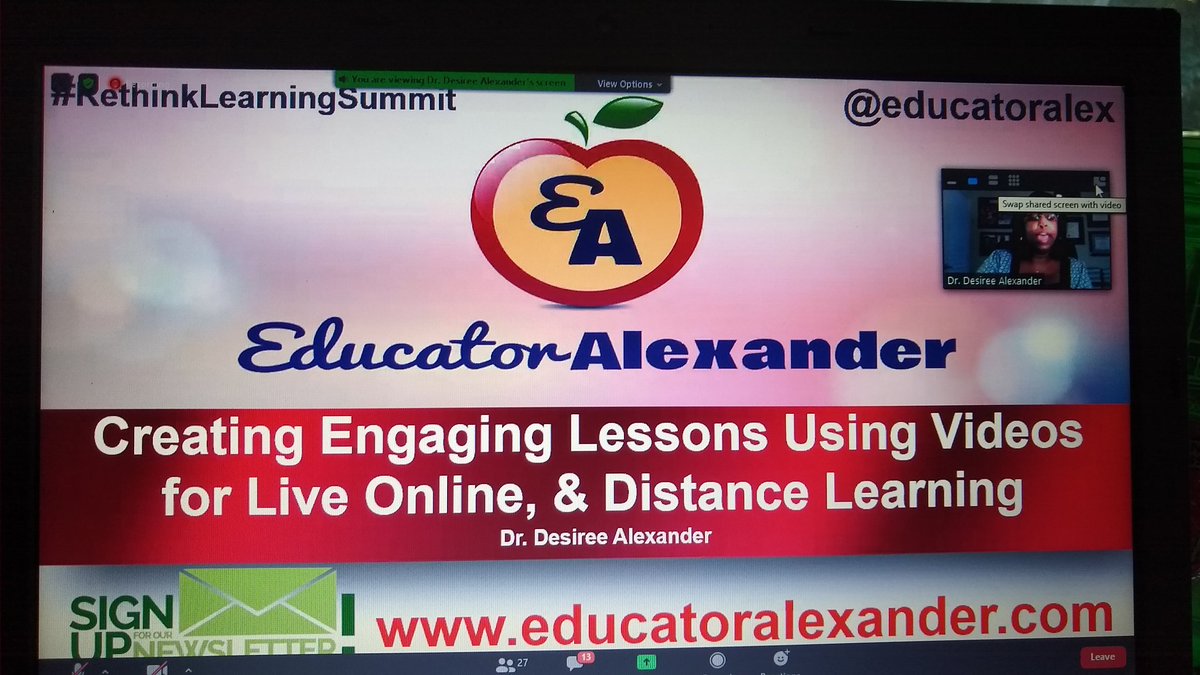 khanlscience's tweet image. So excited to here from @educatoralex for day 2 #rethinklearningsummit
