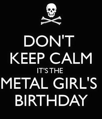 <a href="/MetalGisll2/">Becky.!🖤🤘</a> felicidades!! Que te la pases súper genial !! Un abrazo ....
 HEAVY METAL 🤘🏻🤘🏻
