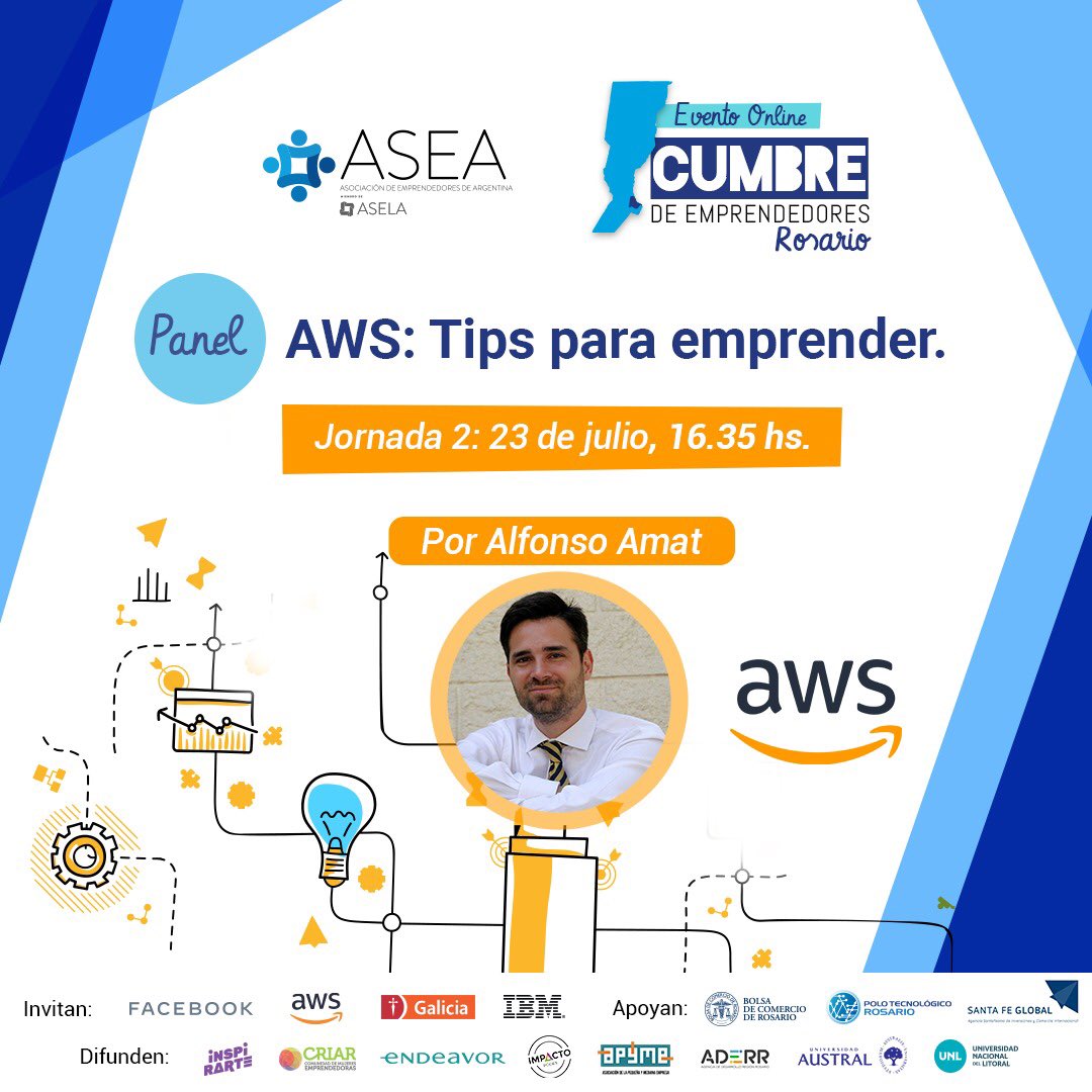 PodesEMPRENDER's tweet photo. Mañana comienza la cumbre de emprendedores de @asea_arg 🙌🏻🙌🏻

Un poco de la agenda 👇🏻

Inscripciones: https://t.co/8ULLsco9hk https://t.co/S5bbLvQVlg