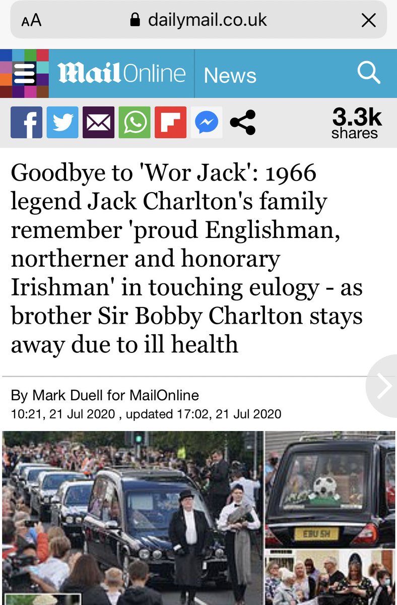 Congy99's tweet photo. 250 people attended a funeral here in Blackburn while socially distancing &amp; the town has been heavily scrutinised. 1000’s attend a funeral for a football legend &amp; not a single bit of scrutiny, in fact the opposite. This is what double standards look like! https://t.co/Ya5KenCYhY