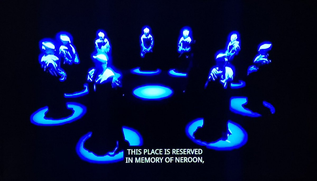 Oh no Neroon! You turned out to be an alright sort after all before you died. At least you have a place in Delenn's new socialist council - for the workers by the workersWell done Delenn, what a legend #Babylon5  #S04E14