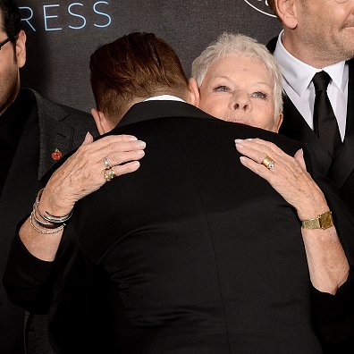 "It's heaven working with Johnny Depp. I dote on Johnny. He's heaven." - Dame Judi Dench