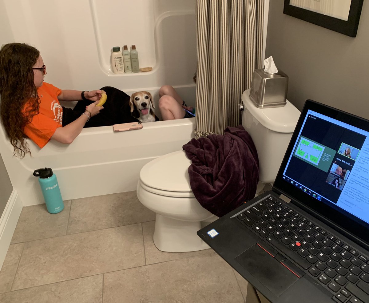 MrsMarshallTSC's tweet photo. Resiliency Team training, Round 2, Day 2: from the basement due to the tornado warning and ๐จ sirens! #TSCMind @desautels_phd @mmcknight32 @BeAnnYounker @TSCSuper #brainaligned #adversityresponsive ๐ง ๐ https://t.co/NvaVYWFuvq
