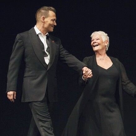 "It's heaven working with Johnny Depp. I dote on Johnny. He's heaven." - Dame Judi Dench