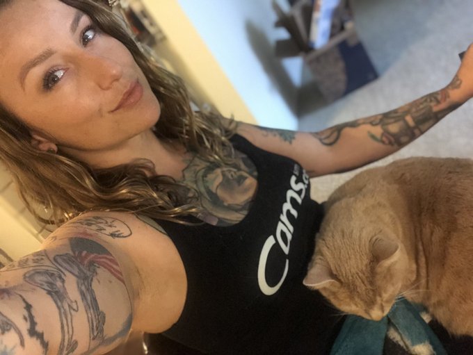 Look at this fluffy freeloader, sleeping on the job. https://t.co/JcbihK1DOy<a href="/tag/newprofilepic"class="tags"><span>#newprofilepic</span></a>