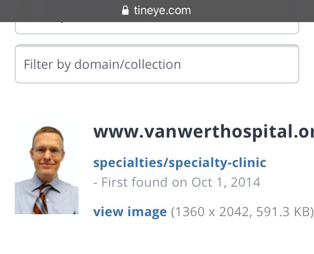 germangfeler's tweet photo. @emmaiarussi @otrovega Su foto de perfil es de un medico de Ohio. Definitivamente un troll. https://t.co/YyGljAINnP