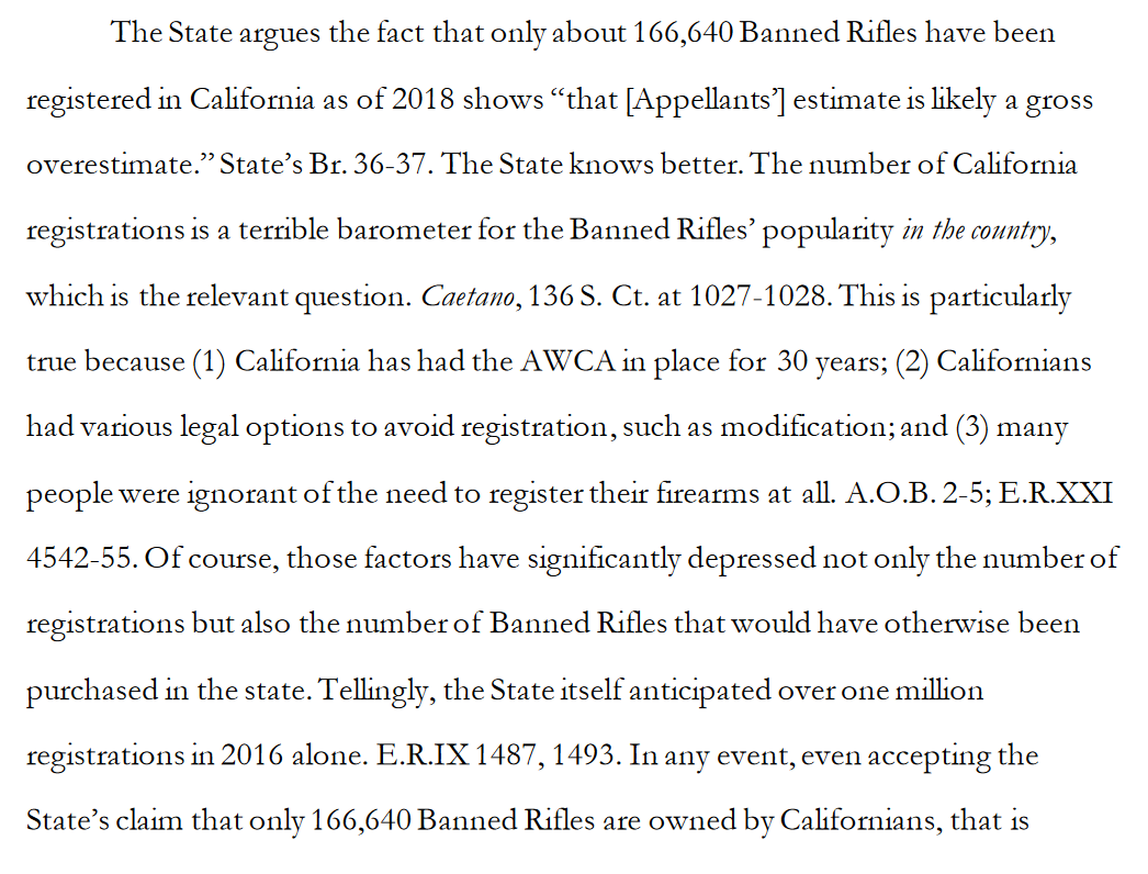 "Tellingly, the State itself anticipated over one million registrations in 2016 alone."