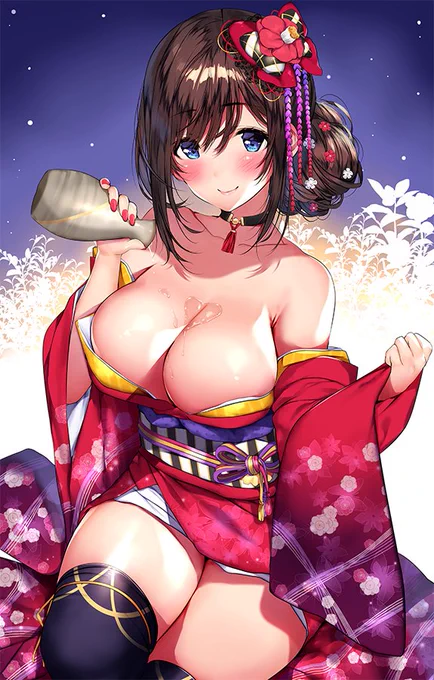 魔太郎氏の描く1月の看板娘「振袖剥いちゃいました」をピンクキャットが立体化!
お正月に晴れ着を着てオシャレをしたけどついつい飲みすぎて…
酔っ払った勢いでつい振袖を剥いちゃいました。

国内:https://t.co/wxom1qKbHK
overseas:https://t.co/25gVBzNAfc 