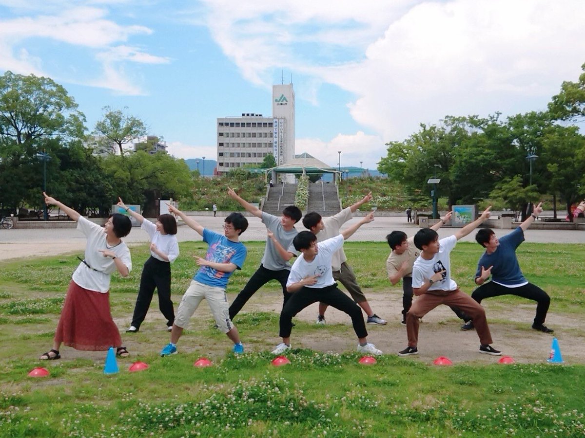 今日も陸上サークルは18時10分から福山みなと公園で活動をします🏃

友達が欲しい、軽く身体を動かしたい、陸上が好きなどどんな目的でもいいので是非参加してくださいね😊

※地図写真の❌が集合場所です！