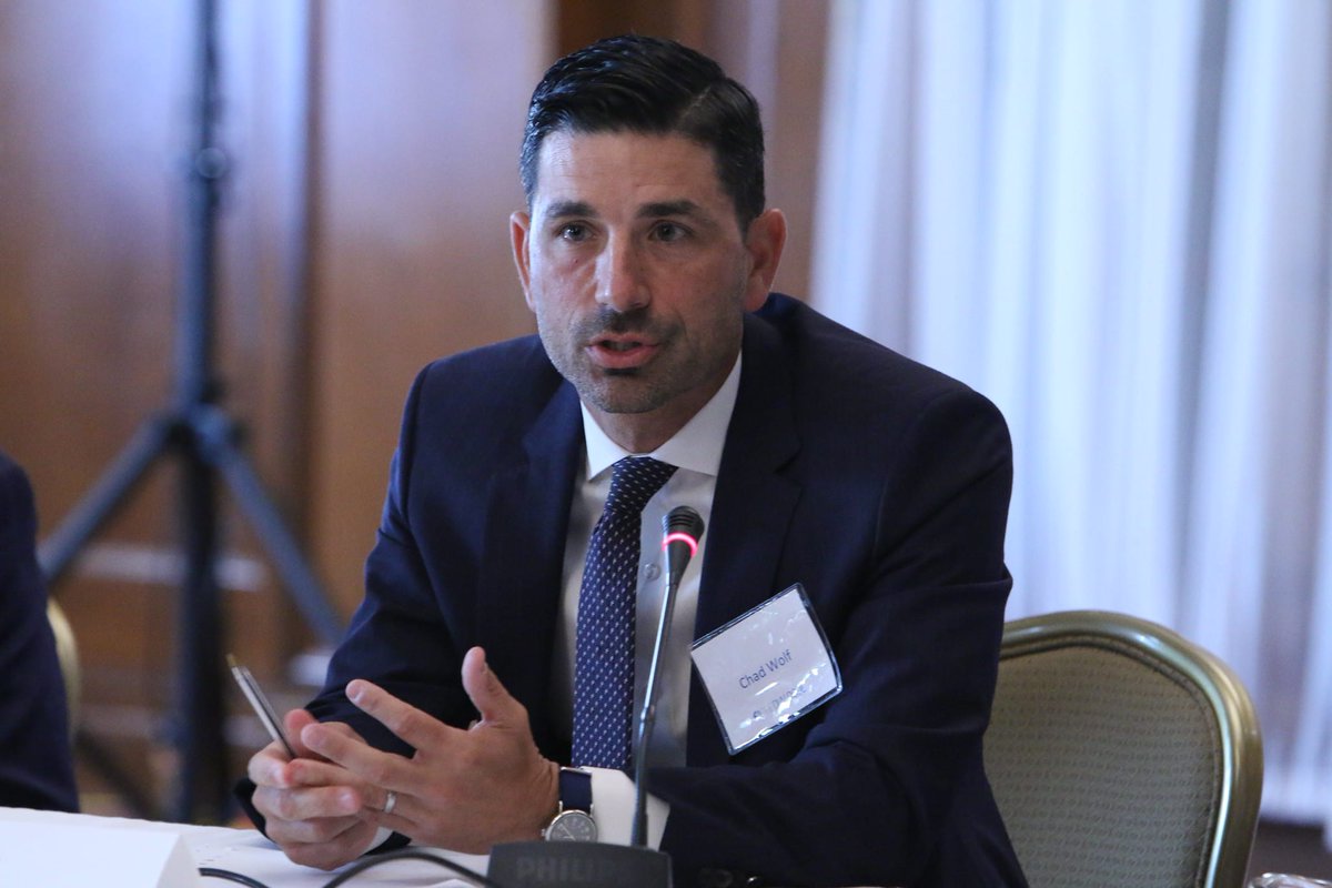 Anthony Mario from HUDSON HAWK as Chad WolfAlso yes I'm absolutely here to stan for HUDSON HAWK.Also also: "I didn't know the circus was in town" https://getyarn.io/yarn-clip/56663409-fac9-4618-bb5f-f665be843200