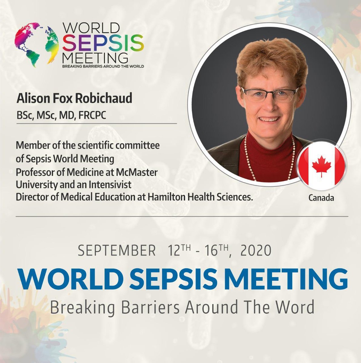drfoxrob's tweet photo. Join us at https://t.co/tLTfivgWat. A global diverse event over 5 days. https://t.co/aU1ekj1LIn