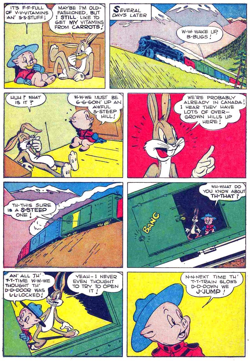 Carl Barks's masterclass in eye movement. These pages can actually make you motion sick in the best way!