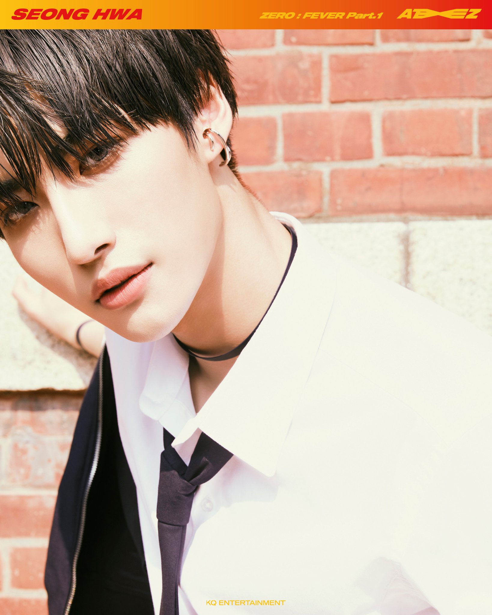 ateez hottracks ソンファ fever seonghwa ATEEZ SEONGHWA photocard ZERO FEVER Part 2 ver Hottracks