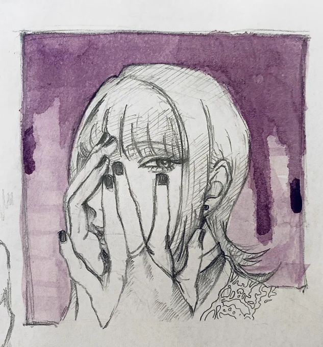 ウタさん(@uta__oovV )の創作生徒さん描かせて頂きました.....元の美麗さには程遠い〜〜〜〜〜???

キャラデザが良くて描くの楽しかったです、ありがとうございました!! 