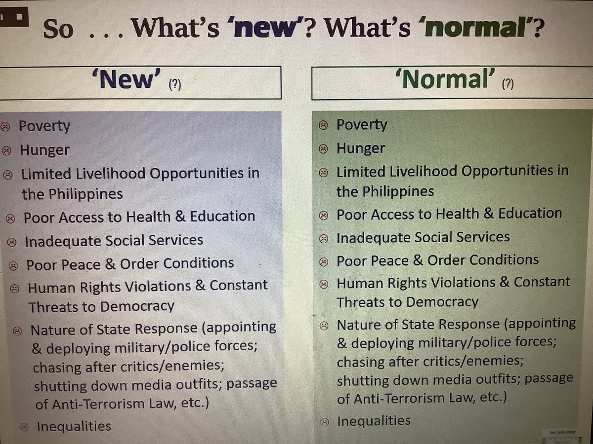 Dr. Carandang: These are the challenges we experience amidst COVID-19 Pandemic. I guess it is same-same. #PilipiNAST  #COVID19AlaminNatin