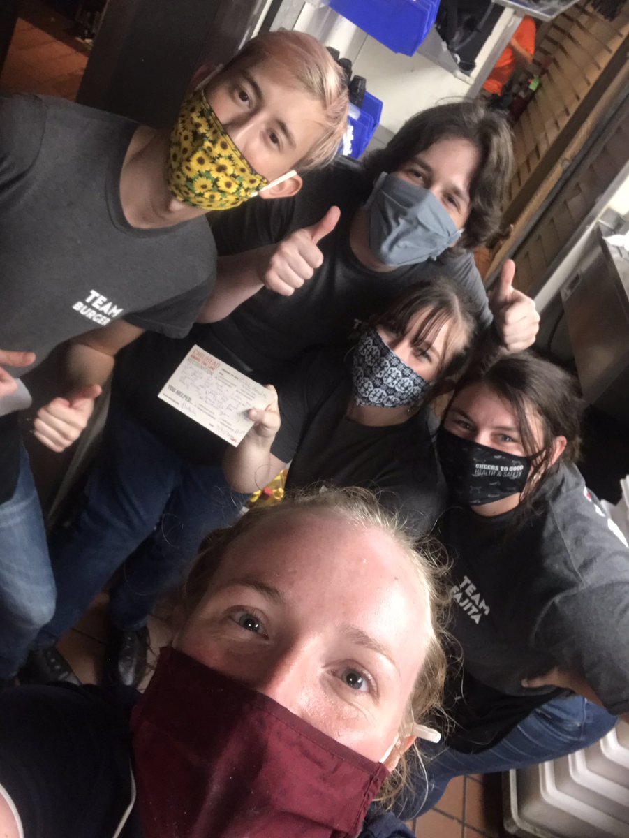 mjohns6961's tweet photo. We had a tray go down tonight, but we all quickly worked as a team to get the food back out, and it cleaned up! That’s what #playingrestaurant looks like to me! https://t.co/rq7O0sdZVi