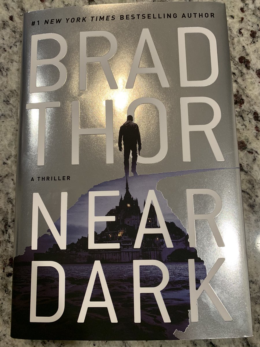 Hkramer15's tweet image. Excited to start @BradThor’s new book on its release date #NearDark #scotharvath