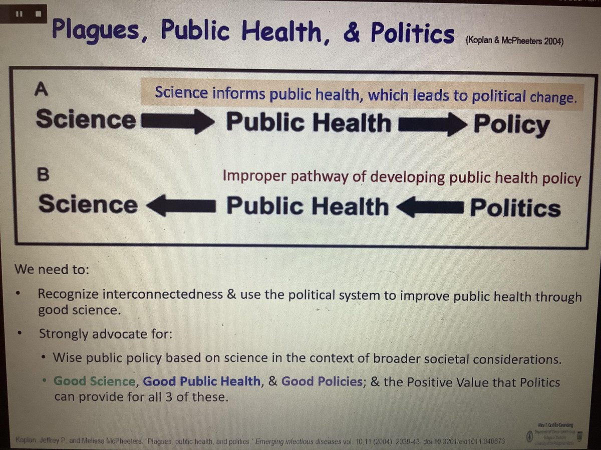 Dr. Carandang: We need to advocate for good policies based from Science. #PilipiNAST  #COVID19AlaminNatin
